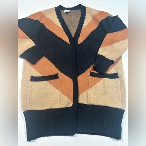 Lularoe Small Peyton Colorblock Cardigan Sweater